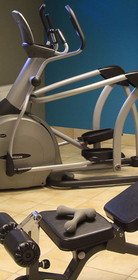 Fitnessraum im Hotel Alexa Bad Mergentheim