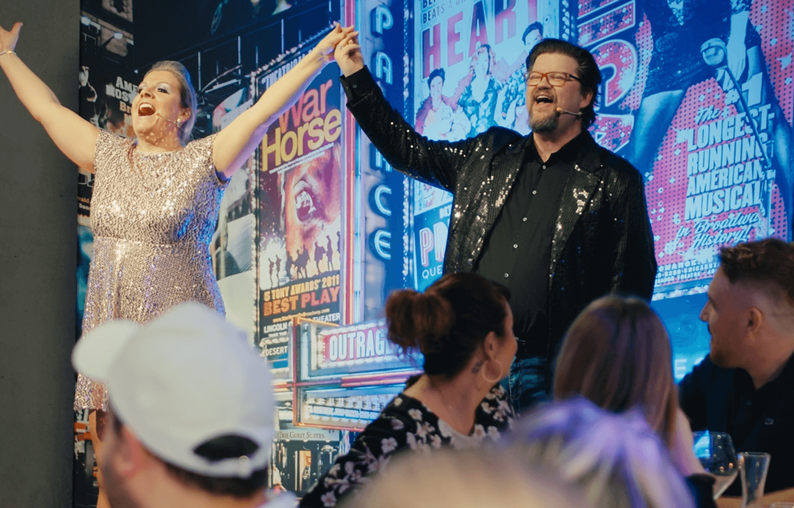 Das Musical-Dinner in Ihrem Hotel Alexa!